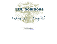 Tablet Screenshot of edl-solutions.com